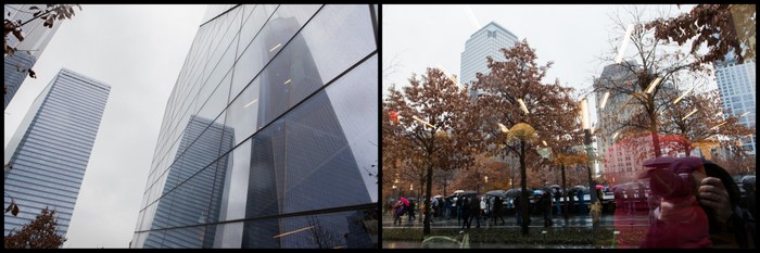 New-York Reflets Pluie Ekla